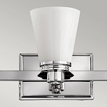 Бра для ванных комнат с белыми стеклянными конусными плафонами Hinkley варинант исполнения - 2 | Loft Concept в Рязани