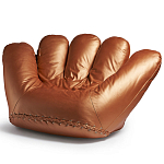 Дизайнерское кожаное кресло в форме руки Poltronova Joe Gold  Armchair варинант исполнения - 3 | Loft Concept в Рязани