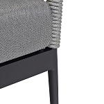 Кресло уличное темно-серое Street Bliss варинант исполнения - 5 | Loft Concept в Рязани