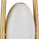 Торшер золотой c декоративной мраморной вставкой на каркасе Kernel варинант исполнения - 2 | Loft Concept в Рязани