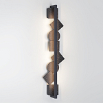 Бра вертикальное с черными кругами и квадратами Gravyura варинант исполнения - 5 | Loft Concept в Рязани