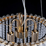 Люстра с подвесными рифлеными стеклянными трубками Nembus варинант исполнения - 18 | Loft Concept в Рязани