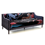 Диван ZAMBEZI Sofa Лиловый цвет варинант исполнения - 2 | Loft Concept в Рязани