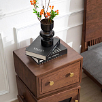 Тумбочка прикроватная с ящиком и дверцей Робот Robot Desk варинант исполнения - 5 | Loft Concept в Рязани