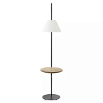 Торшер с полкой для хранения Floor Lamp with Storage Shelf варинант исполнения - 1 | Loft Concept в Рязани