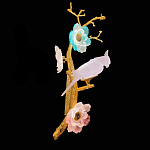 Бра с цветочным декором и птичкой Miscellaneous herbs варинант исполнения - 2 | Loft Concept в Рязани