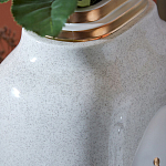 Ваза с золотисто-белыми фрагментами Faces of Imagination варинант исполнения - 10 | Loft Concept в Рязани