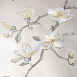 Обои Magnolia Canopy Colourway SC-288 on Natural Mica metallic silk варинант исполнения - 1 | Loft Concept в Рязани