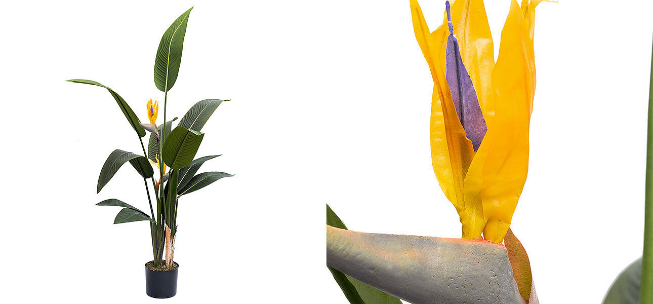 Искусственная Strelitzia Reginae Искусственная Strelitzia Reginae - Loft-Concept в Рязани