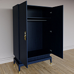 Платяной шкаф Elsa Dreams Blue с 2-мя фасадами варинант исполнения - 4 | Loft Concept в Рязани