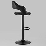 Барный стул черного цвета Strohach варинант исполнения - 2 | Loft Concept в Рязани