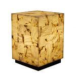 Торшер прямоугольный из натурального камня Calcite Geometry варинант исполнения - 6 | Loft Concept в Рязани