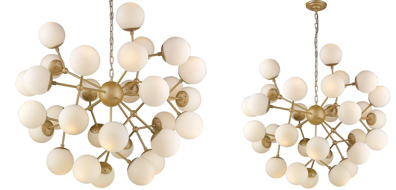Люстра Berries Chandelier white matt 90 Люстра Berries Chandelier white matt 90 - Loft-Concept в Рязани