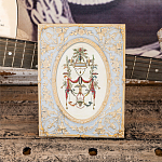 Декоративный постер в раме с рельефным растительным узором арабески New Collection of Arabesques Poster варинант исполнения - 6 | Loft Concept в Рязани