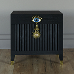 Сундук Eye Elsa Dreams Black варинант исполнения - 4 | Loft Concept в Рязани