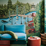 Обои ручная роспись Little London Jubilee Colourway варинант исполнения - 3 | Loft Concept в Рязани