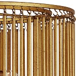 Потолочный светильник двухъярусный золотого цвета Metal Tentacles варинант исполнения - 1 | Loft Concept в Рязани