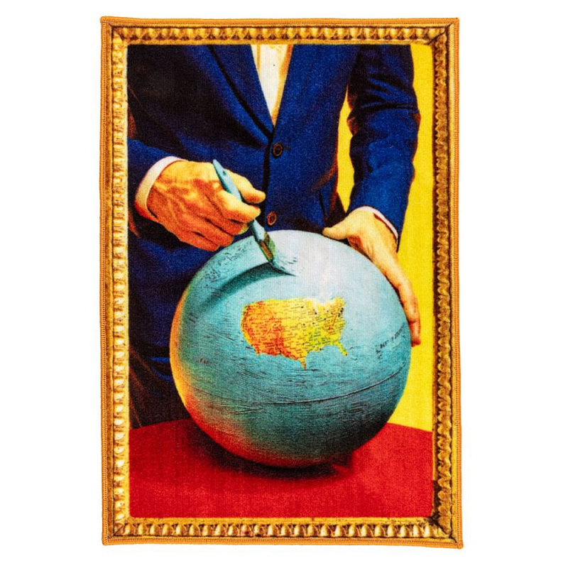 Коврик Seletti Globe Мульти Коврик Seletti Globe Мульти в Рязани | Loft Concept