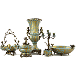 Блюдо фарфоровое Бабочки Teronini варинант исполнения - 9 | Loft Concept в Рязани