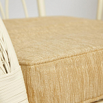 Комплект уличной мебели из ротанга Clara белый варинант исполнения - 8 | Loft Concept в Рязани