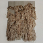 Декор настенный из соломы рафия CANVAS RAFFIA Decor варинант исполнения - 3 | Loft Concept в Рязани