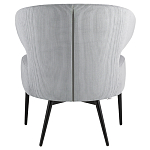 Современное мягкое кресло на металлических ножках Rakush Grey варинант исполнения - 3 | Loft Concept в Рязани