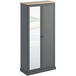 Двухдверный шкаф с зеркалом Percent Closet варинант исполнения - 2 | Loft Concept в Рязани