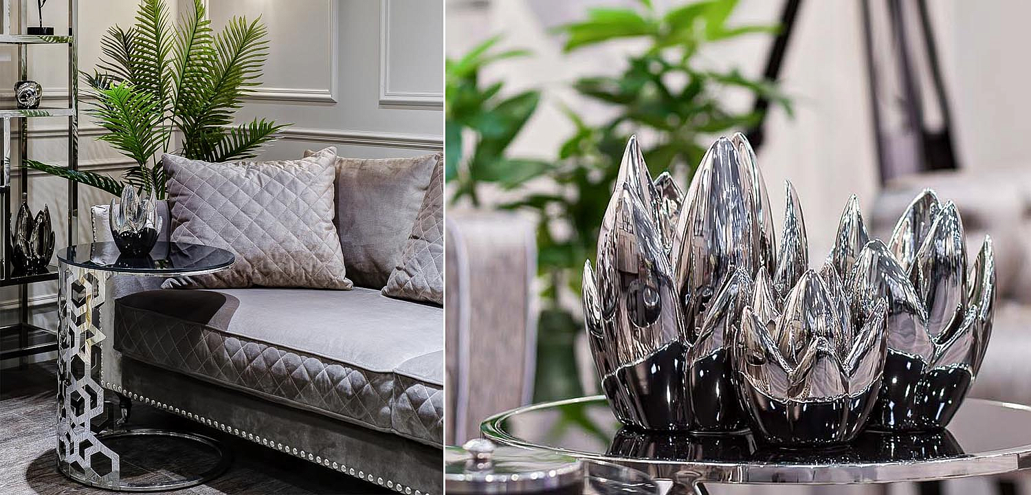 Подсвечник Solange silver Подсвечник Solange silver - Loft-Concept в Рязани