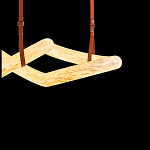 Люстра подвесная с фигурным светодиодным плафоном Calcite Figural Light варинант исполнения - 2 | Loft Concept в Рязани