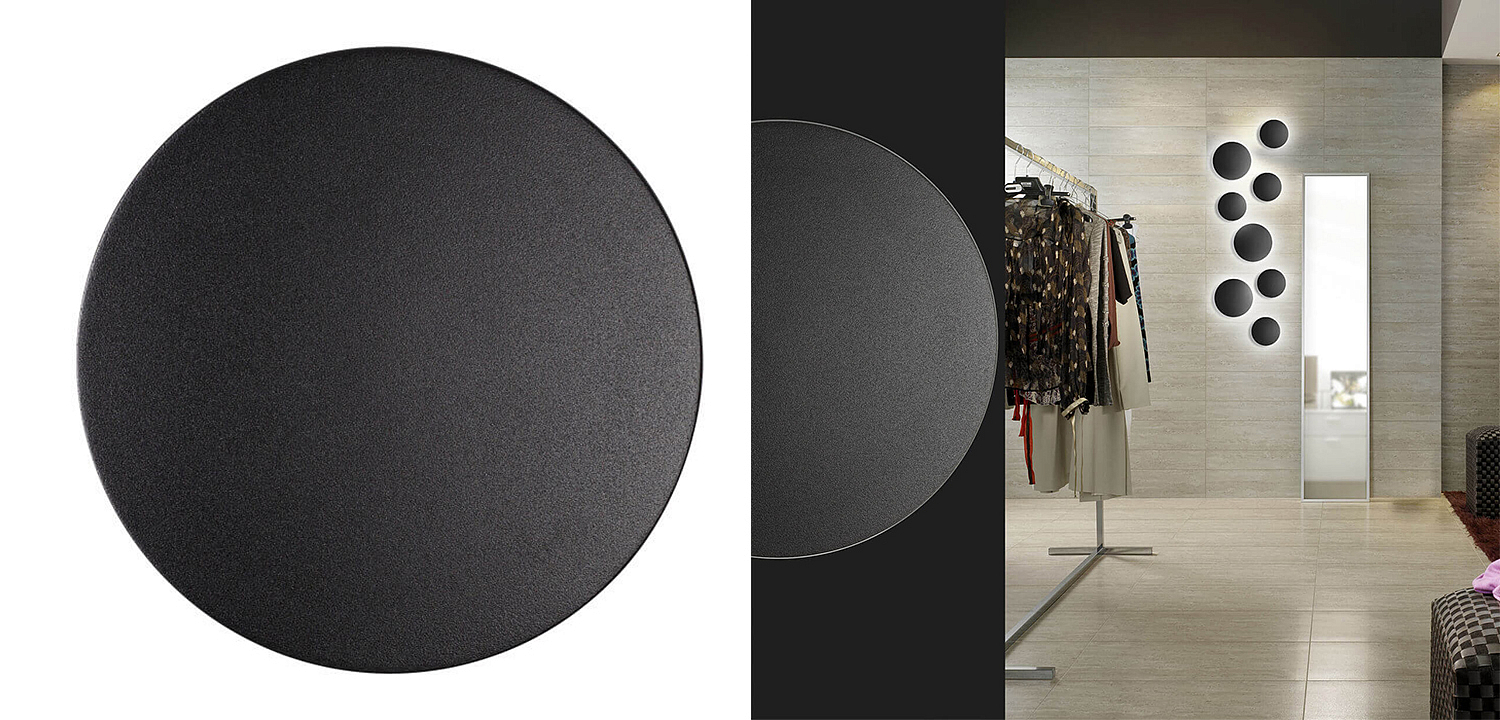 Бра Disco Piatto Black Sconce Бра Disco Piatto Black Sconce - Loft-Concept в Рязани