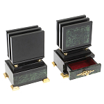 Настольный письменный набор из нефрита в подарочной коробке Victorious варинант исполнения - 11 | Loft Concept в Рязани