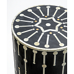 Дизайнерские приставной столик с инкрустацией Mandika Bone Inlay Stool варинант исполнения - 1 | Loft Concept в Рязани