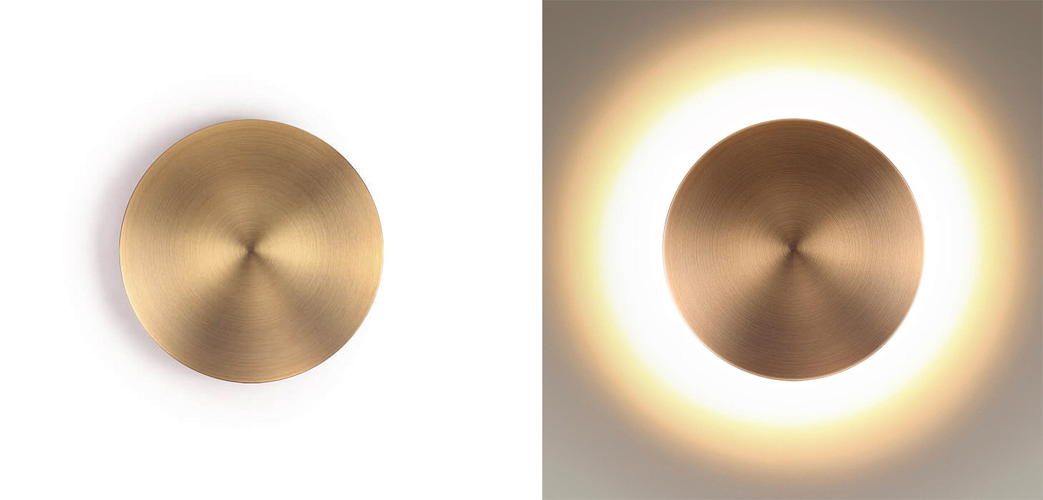 Бра Disco Piatto Bronze Sconce Бра Disco Piatto Bronze Sconce - Loft-Concept в Рязани