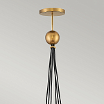 Подвесной светильник с шестью прозрачными стеклянными шарообразными плафонами Hinkley варинант исполнения - 5 | Loft Concept в Рязани