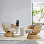 Приставной столик белого цвета Bead варинант исполнения - 4 | Loft Concept в Рязани