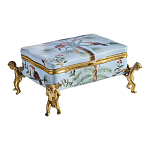 Шкатулка на четырех ангелах Blue Garden варинант исполнения - 1 | Loft Concept в Рязани