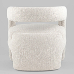 Кресло дизайнерское для лаунж зоны жемчужного цвета Pearl Lounge варинант исполнения - 7 | Loft Concept в Рязани