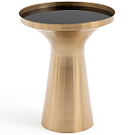 Приставной столик из латуни Grant Brass Side Table варинант исполнения - 1 | Loft Concept в Рязани