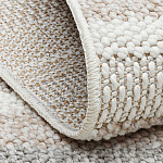 Ковер из полиэстера с узором Light Zebra варинант исполнения - 6 | Loft Concept в Рязани