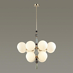 Люстра со вставками из керамики SkyEast 12 ламп варинант исполнения - 4 | Loft Concept в Рязани