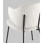 Стул Bellamy букле светло-серый варинант исполнения - 3 | Loft Concept в Рязани