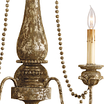 Бра состаренное с нитями из бусин Aged Silhouette варинант исполнения - 1 | Loft Concept в Рязани