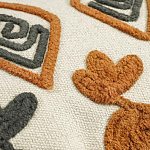 Подушка декоративная с вышивкой и кисточками Divine Abstractions варинант исполнения - 2 | Loft Concept в Рязани