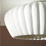 Потолочный светильник керамический Ceramic Embossed Lamp варинант исполнения - 3 | Loft Concept в Рязани