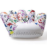 Дизайнерское кресло в форме руки Poltronova Joe Bloom Armchair варинант исполнения - 1 | Loft Concept в Рязани