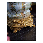 Ваза из фарфора с бронзовыми элементами Tropical Garden варинант исполнения - 9 | Loft Concept в Рязани