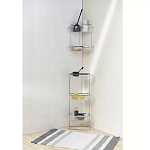 Полка напольная трехъярусная для ванной Bathroom Floor Shelf варинант исполнения - 5 | Loft Concept в Рязани