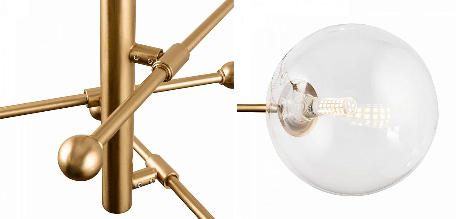 Люстра Gallotti & Radice Bronze 6 Люстра Gallotti & Radice Bronze 6 - Loft-Concept в Рязани