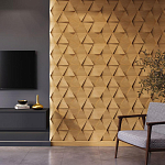 Гипсовая 3D панель с принтографией PM-49 варинант исполнения - 1 | Loft Concept в Рязани