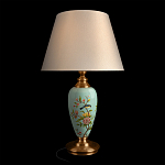 Настольная лампа голубая с изображением птиц Slip Away варинант исполнения - 2 | Loft Concept в Рязани